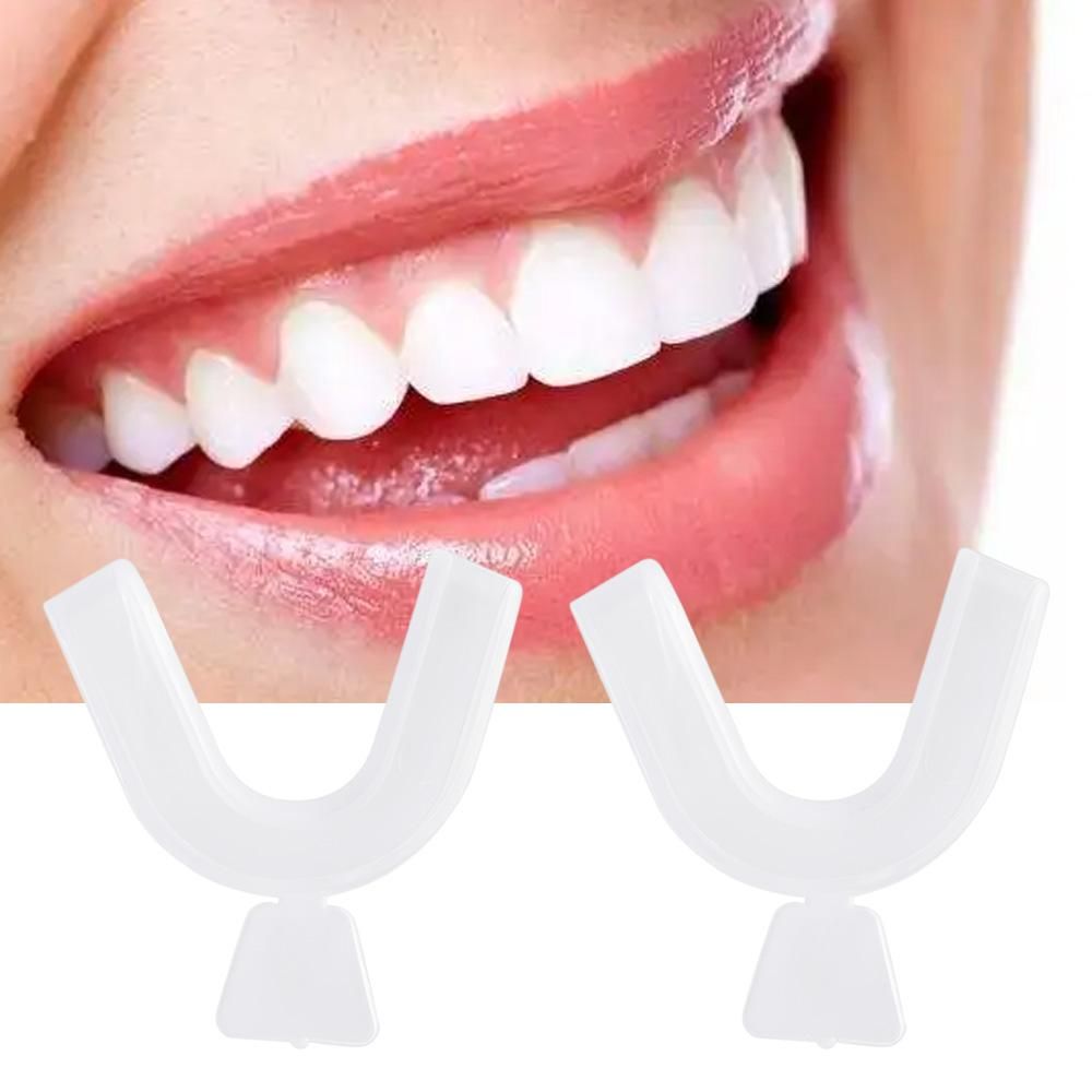 Teeth Whitening Mouth Guard - อุปกรณ์ป้องกันฟันกัด ป้องกันการกัดฟัน ฟอกสีฟัน ป้องกันการกัดฟัน สำหรับใส่ในช่องปาก ป้องกันการกัดฟันจากการต่อยมวย