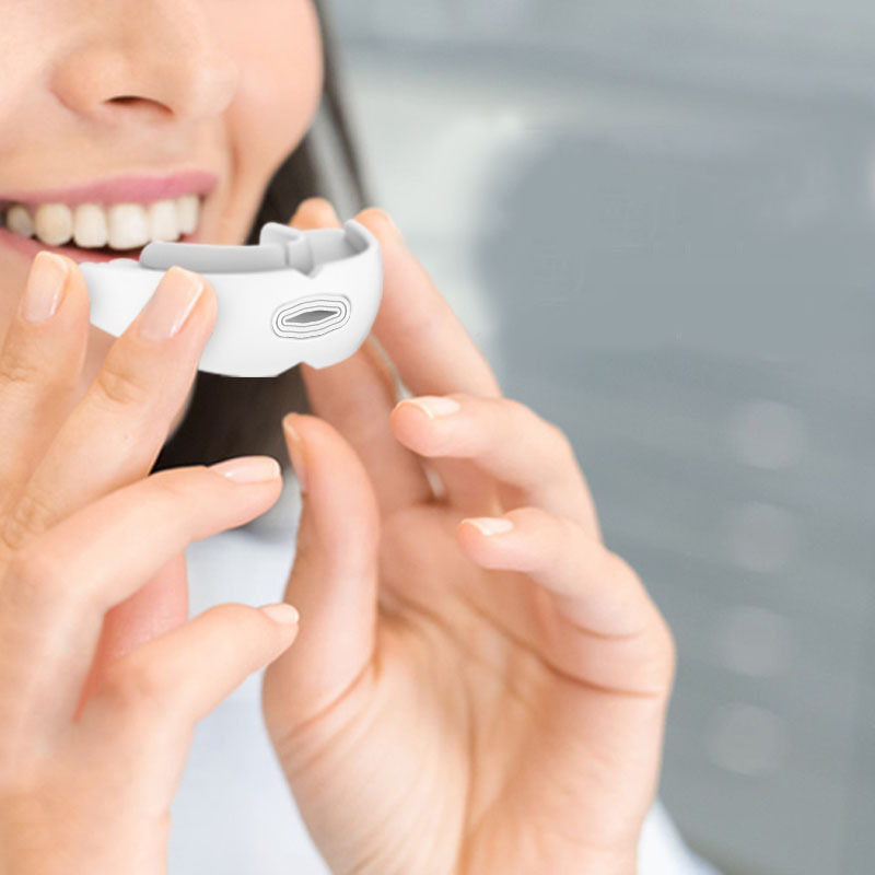 Teeth Whitening Mouth Guard - Anti Snoring Bruxism Sleeping Mouth Guard