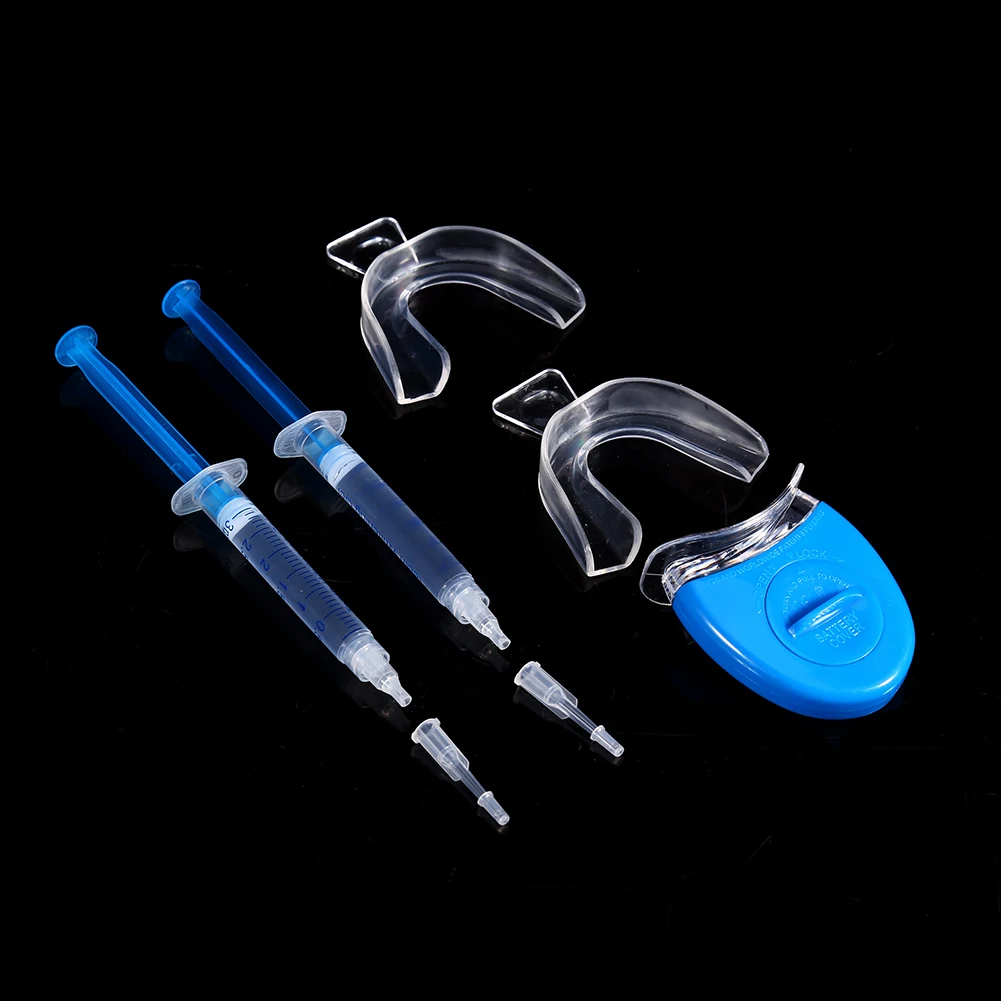 Teeth Whitening With Laser - 6 pcs ใช้ทันตกรรมชุดฟอกสีฟัน 3ml เจลฟอกสีฟันถาดฟัน Whitener