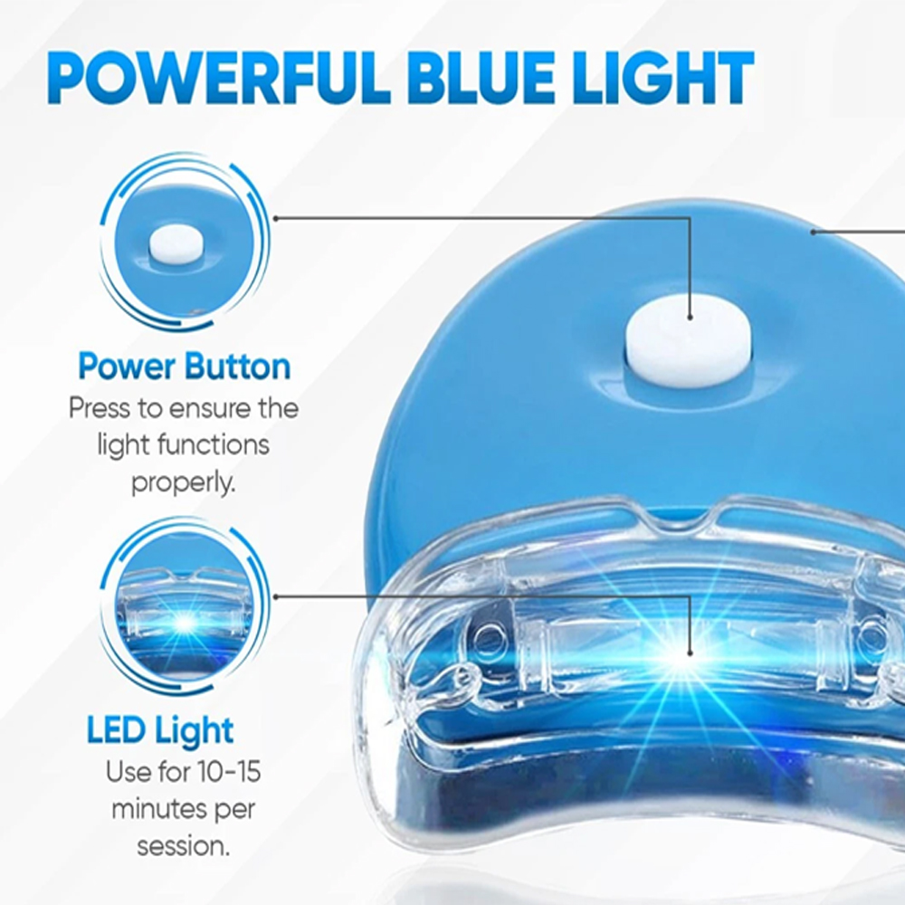 เครื่องฟอกสีฟันที่บ้าน พร้อมไฟ - Teeth Whitening With Laser บทวิจารณ์และราคา