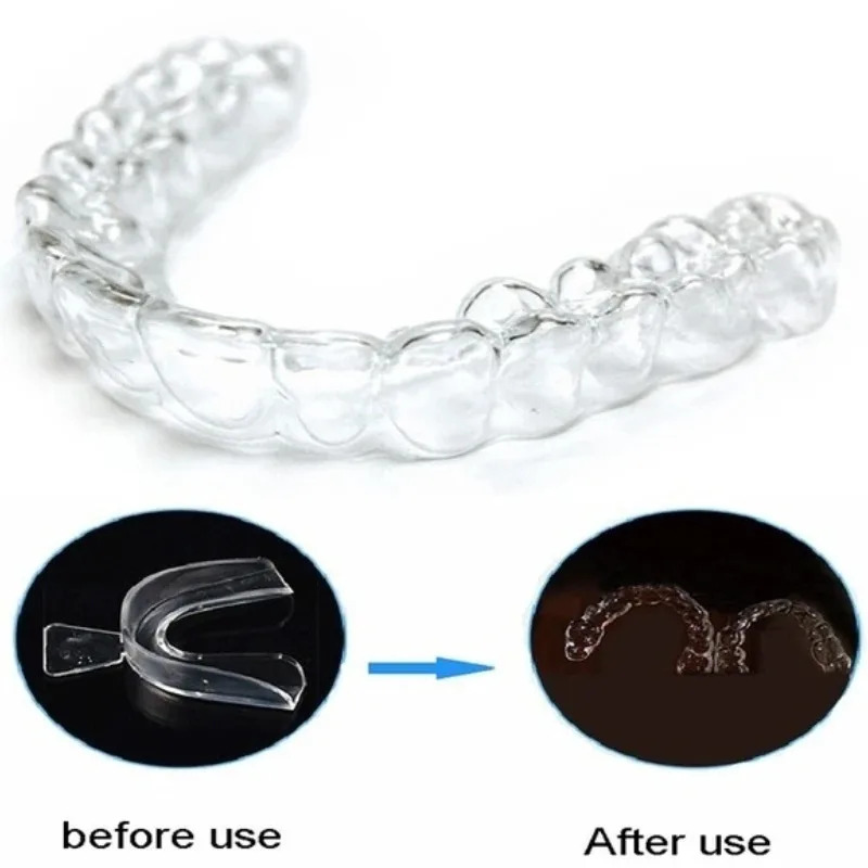 1/3/6 คู่ ที่ครอบฟันซิลิโคน ที - Teeth Whitening Mouth Guard บทวิจารณ์และราคา