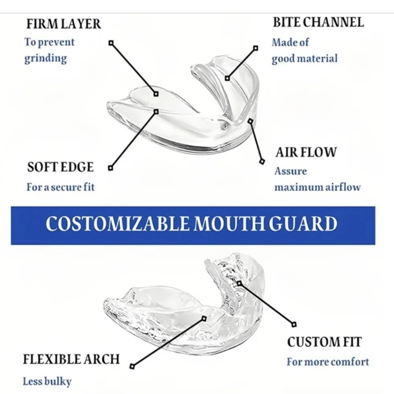 ที่ครอบฟันป้องกันการนอนกัดฟัน  - Teeth Whitening Mouth Guard บทวิจารณ์และราคา