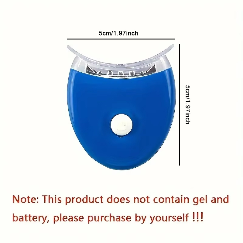 ไฟ LED ฟอกสีฟัน แสงสีฟ้า แสงยู - Teeth Whitening With Laser บทวิจารณ์และราคา