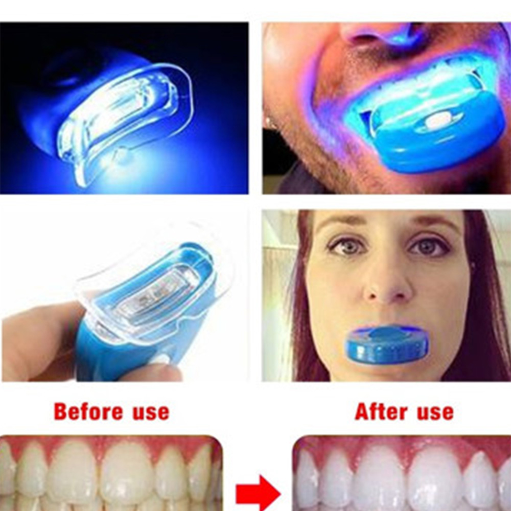 Led ใหม่สีฟ้าฟัน Whitening Acc - Teeth Whitening With Laser บทวิจารณ์และราคา