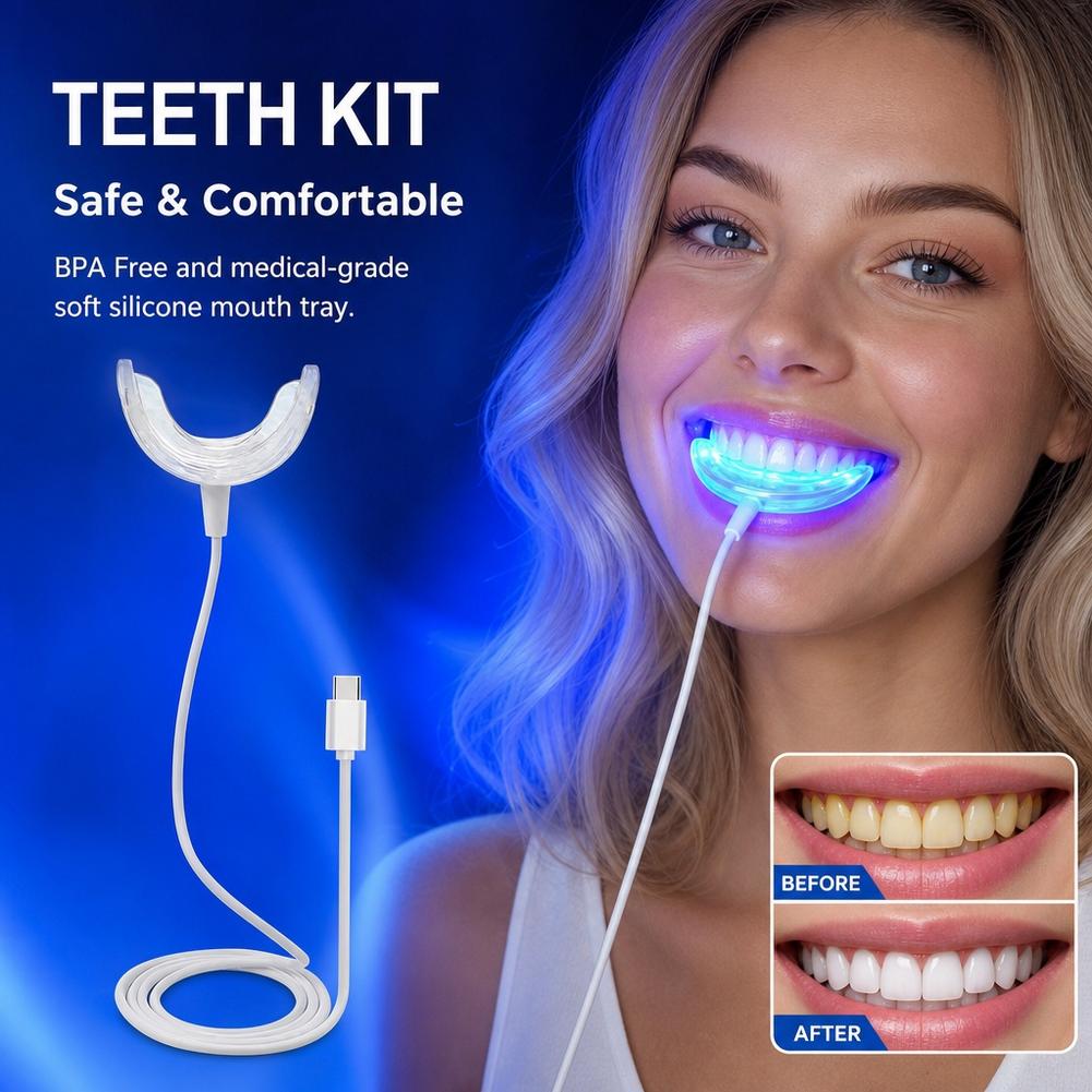 อุปกรณ์เร่งฟอกสีฟันอัจฉริยะ ไฟ - Teeth Whitening For Trays บทวิจารณ์และราคา